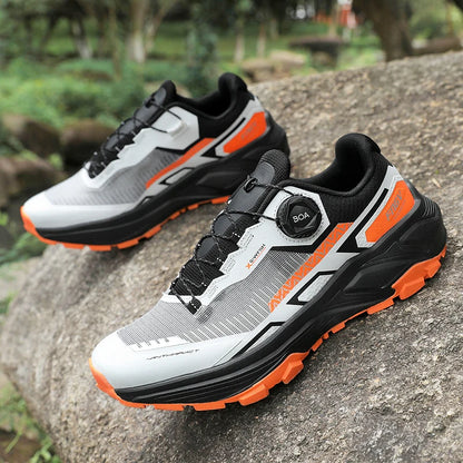 Tênis de Corrida Masculino 2026 // Novo Modelo em Mesh Respirável p/ Atividades ao Ar Livre, Trilhas e Caminhadas // Com Amortecimento e Design Plano em Mesh Macio.