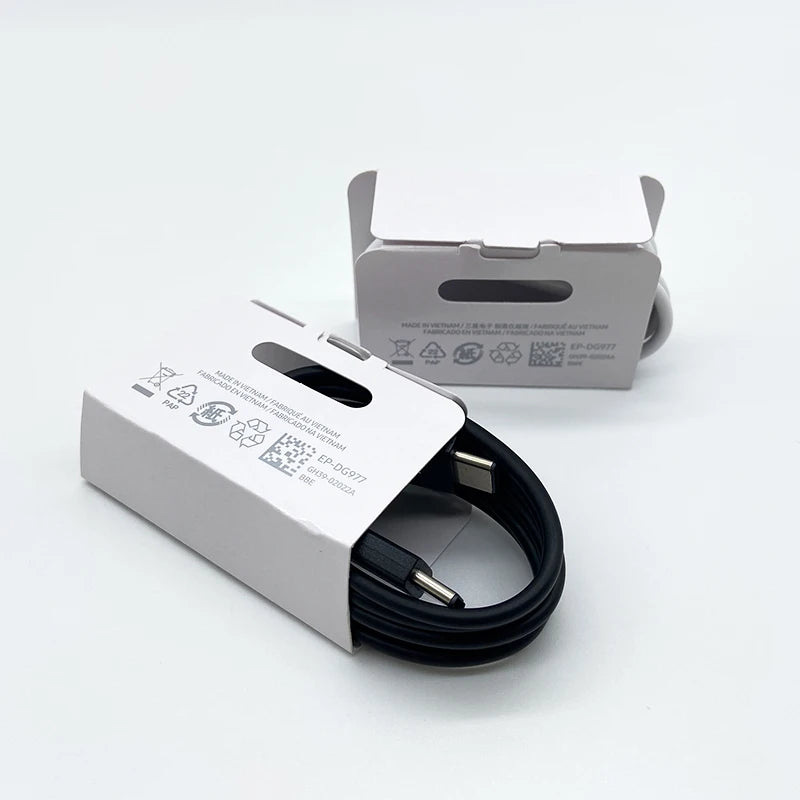 Carregador Samsung Original Super Rápido de 25W com USB Tipo C // Para Galaxy S24 S23 S20 S21 S22 Plus A54 A34, Flip e Fold 5 6 4