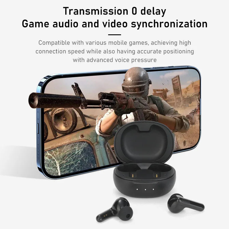 Fone de Ouvido Inteligente c/ Redução de Ruído Sony LX102 // Fones de Ouvido Bluetooth s/ Fio HIFI Estéreo c/ Movimento à Prova d'água e Microfone