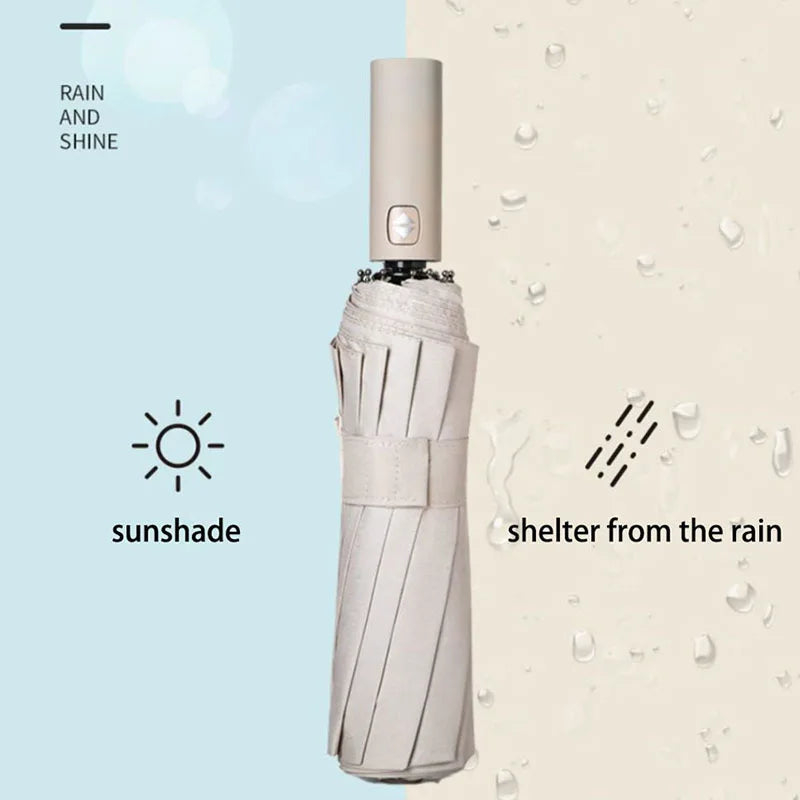 Guarda-chuva Reforçado c/ 24 Varetas // Guarda-Chuva Resistente e Durável // À Prova de Vento // Guarda-Chuva c/ Proteção UV p/ Dias Ensolarados.
