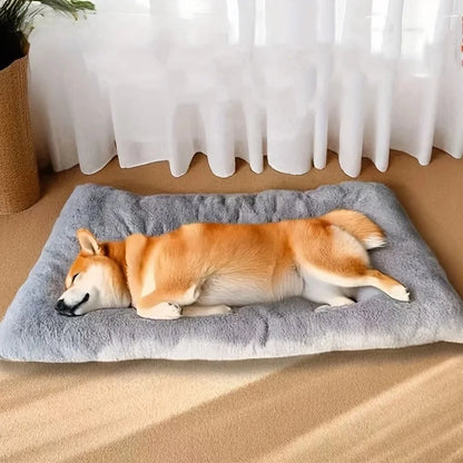 Cama/Sofá Grande de Pelúcia p/ Cães // Espessa e Supermacia em Poliéster // Ideal p/ Animais de Estimação // Para cães de Pequeno, Médio e Grande Porte.