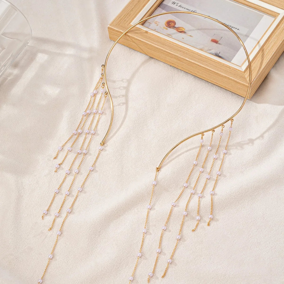 Colar c/ Pingente de Pérolas Artificiais p/ Mulheres // Joia de Pescoço Simples e Moderna // Presente Perfeito p/ Festas // lançamento de 2026