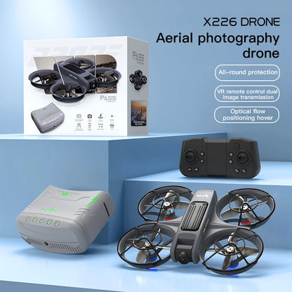 NOVO Drone X266 Original 8K WIFI / GPS // Fotografia Aérea Profissional HD // Controle Remoto Aeronave // HD Câmera Dupla // Quadricóptero Brinquedo UAV