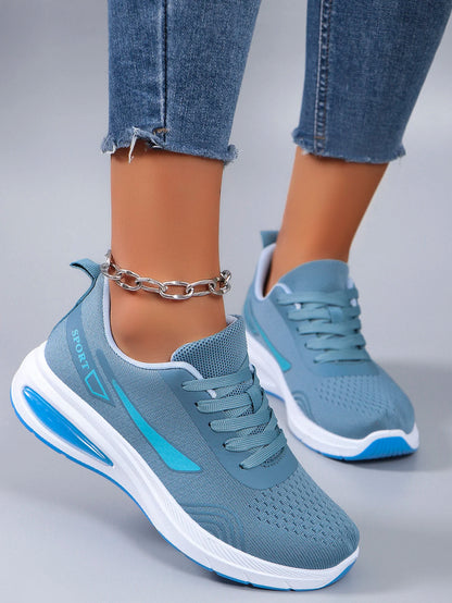 Tênis Casual Esportivo Feminino da Nova Coleção Primavera // Tênis Esportivo Moderno, Respirável, Leve // Antiderrapante, Resistente ao Desgaste // Tênis Baixo.