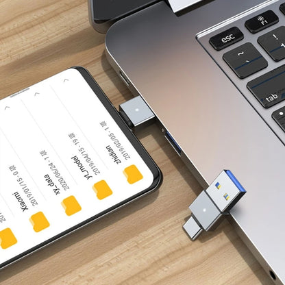 Adaptador USB 3.0 para USB C Macho para Macho // Adaptador de Carregamento // Fácil conexão de Dispositivos