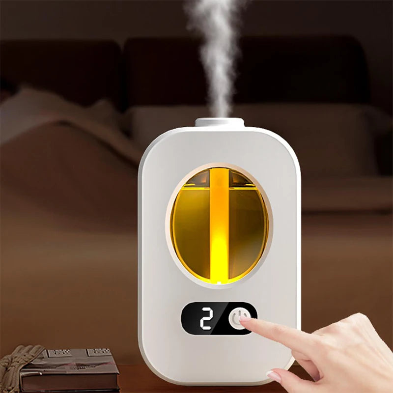 Difusor Automático de Aromaterapia // Aromatizador de Ambiente para Banheiro e Lavabo // Dispensador de Óleo Essencial e Umidificador