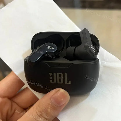 Características dos Fones de Ouvido JBL WAVE 200TWS // Fones True Wireless (sem fio) c/ Bluetooth 5.0 e Microfone // Ideais p/ Esportes (versão HK)