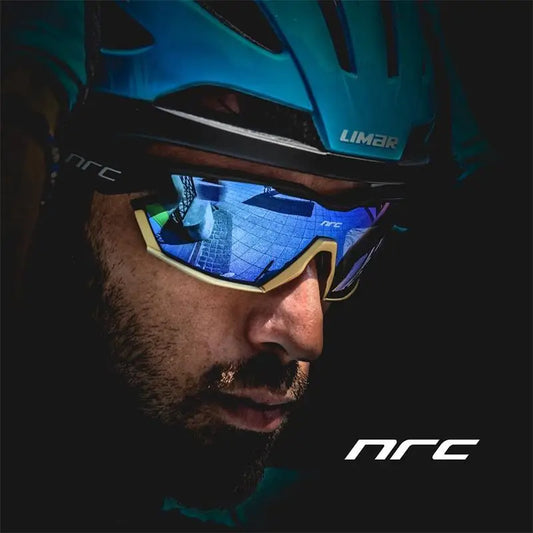 Óculos de Sol Unissex Nrc p/ Ciclismo ao Ar Livre // Óculos MTB Esporte UV400 // Caminhadas eyewear