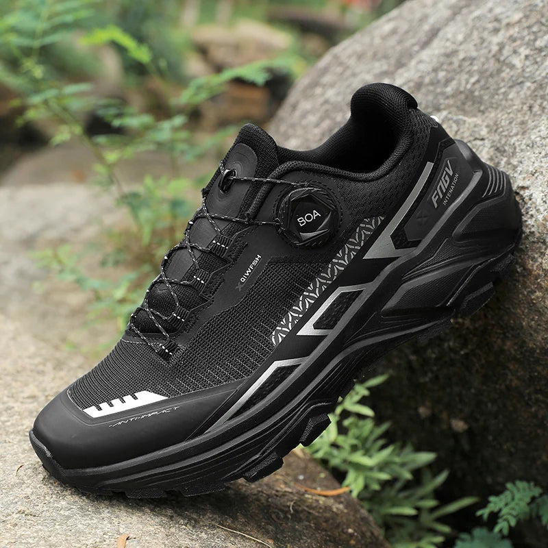 Tênis de Corrida Masculino 2026 // Novo Modelo em Mesh Respirável p/ Atividades ao Ar Livre, Trilhas e Caminhadas // Com Amortecimento e Design Plano em Mesh Macio.
