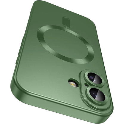 Capas p/ iPhone 16 Plus com Carregamento Magnético s/ Fio MagSafe e Proteção Traseira p/ a Câmera.