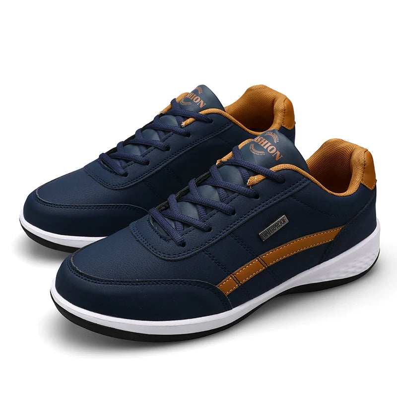 Sapatos de Lona Casuais Masculinos // Designer Sapatos Mocassins Respiráveis Vulcanizados