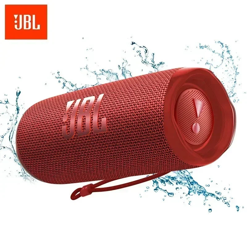 Caixa de Som Bluetooth Sem Fio JBL Flip 6 Original // Portátil, Resistente à Água IPX7 // Para Uso Externo // Com Graves Estéreo e Tweeter Independente.