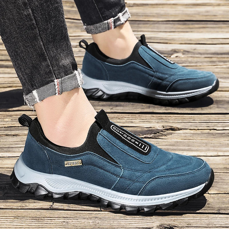 Novos Sapatos Masculinos para Caminhadas ao Ar Livre 2024 // Camping / Corrida // Esporte Casual Antiderrapante Leve