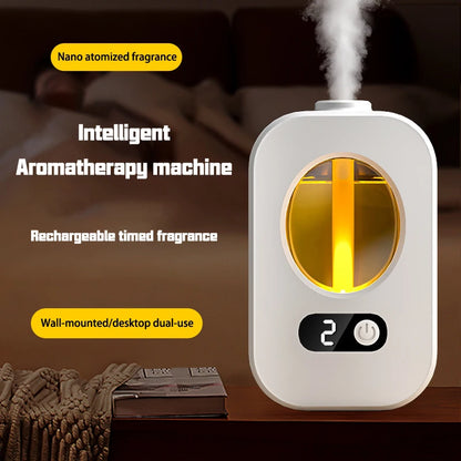 Difusor Automático de Aromaterapia // Aromatizador de Ambiente para Banheiro e Lavabo // Dispensador de Óleo Essencial e Umidificador