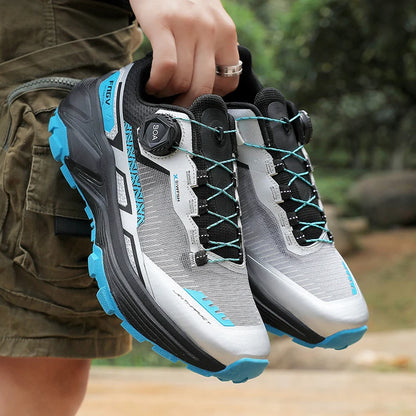 Tênis de Corrida Masculino 2026 // Novo Modelo em Mesh Respirável p/ Atividades ao Ar Livre, Trilhas e Caminhadas // Com Amortecimento e Design Plano em Mesh Macio.