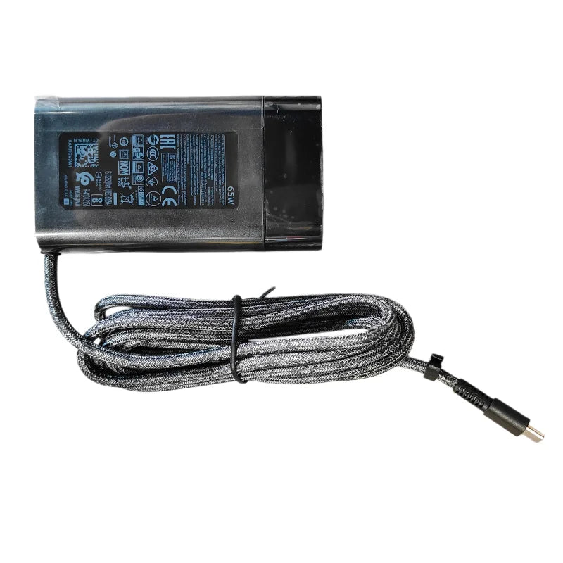 Novo Carregador Adaptador USB-C Original Genuíno de 65 W p/ HP 671R3AA