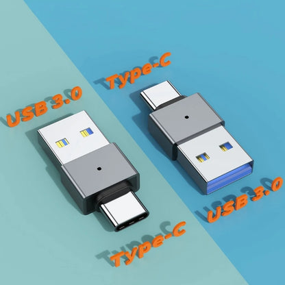 Adaptador USB 3.0 para USB C Macho para Macho // Adaptador de Carregamento // Fácil conexão de Dispositivos