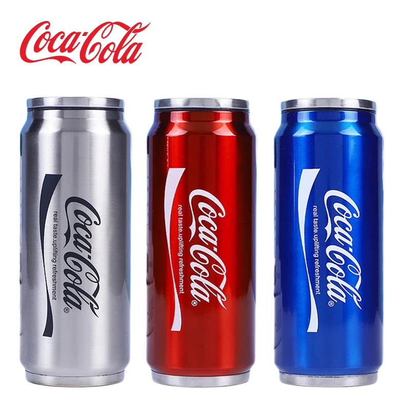 Coca Cola double-layer 304 stainless steel insulated cup, can, coffee cup