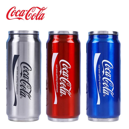 Coca Cola double-layer 304 stainless steel insulated cup, can, coffee cup