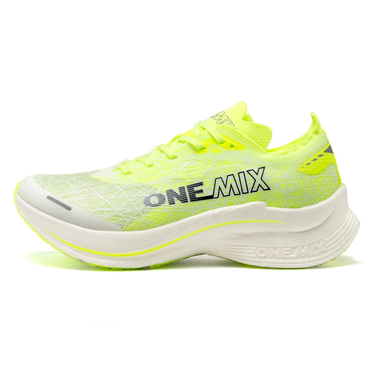 Tênis de Corrida ONEMIX Marathon Carbon Plate // Com Absorção de Choque // Calçado Esportivo Ultraleve c/ Tecnologia Rebound // Tênis Unissex p/ Atividades ao Ar Livre