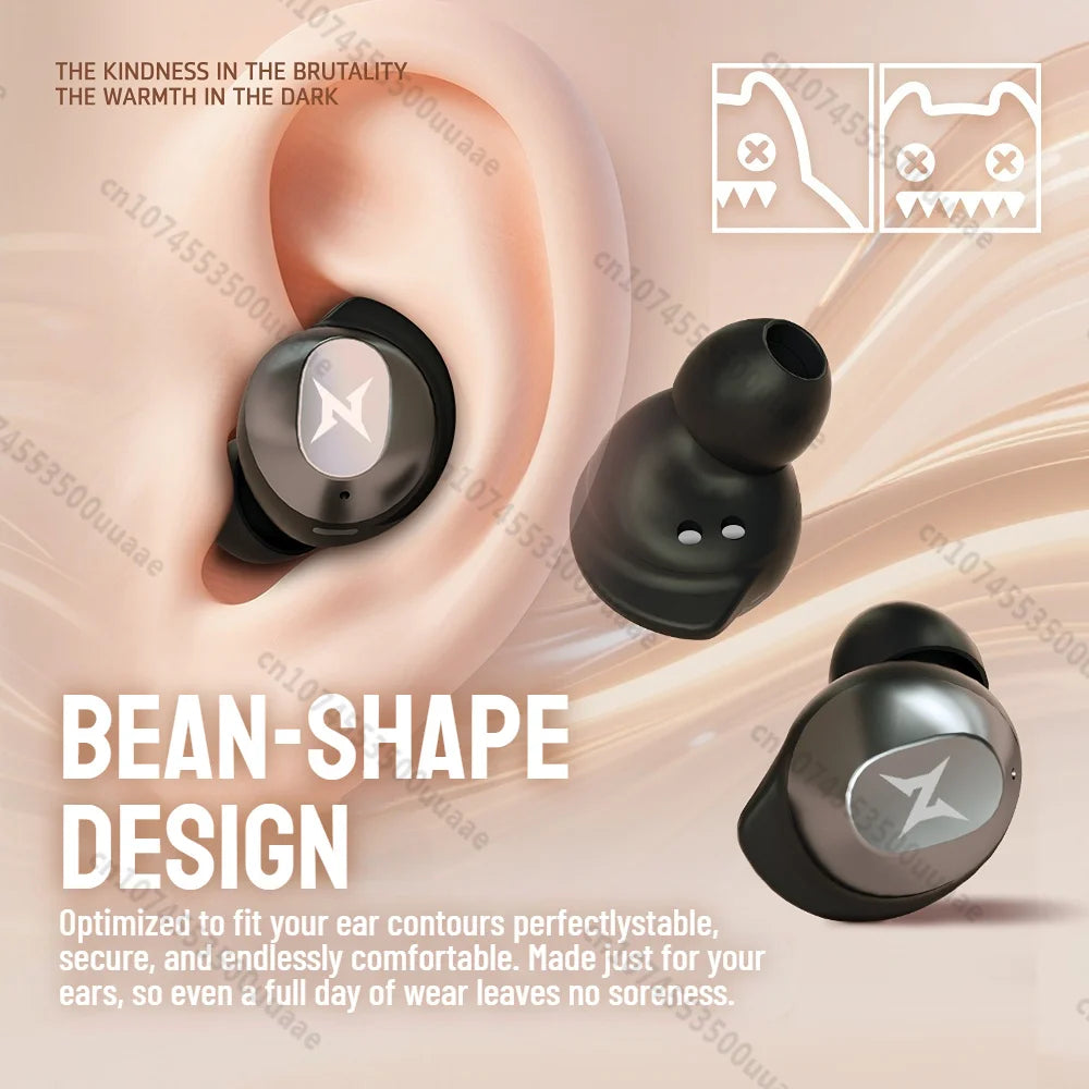 Fones de Ouvido Sem Fio Zombiescat B12 TWS – Bluetooth 5.4 // Design Intra-auricular Discreto // Estojo com Tampa Giratória // Fones Esportivos Bluetooth