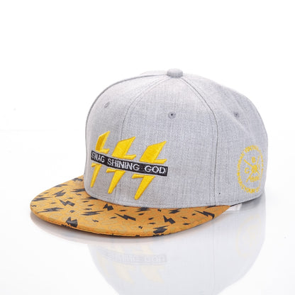 Bonés SHATANGJU de Hip Hop/Beisebol para Homens e Mulheres Snapback // Unissex Primavera/Verão/Outono Acrílico Ajustável // Frete Grátis para todo Brasil