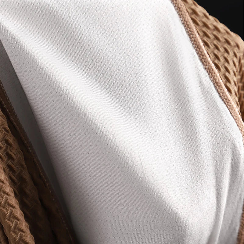 Kit com 3 Cuecas Boxer Masculinas MiiOW em Jacquard e Seda Gelada (Ice Silk) // Antibacterianas, Respiráveis e Macias