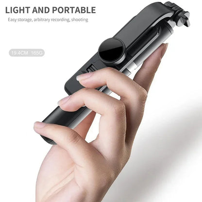 Xiaomi Mijia Selfie Stick 1045 mm s/ Fio Bluetooth // LED // Luz de Preenchimento // Tripé Estendido c/ Obturador Remoto p/ Celular Android, IOS