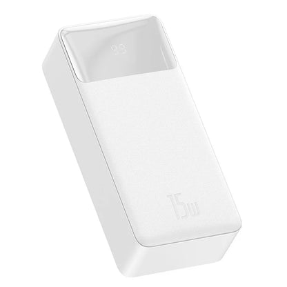 Powerbank Baseus 30.000mah 15w // Carregador Portátil Recarregável USB Alta Resistência // Display Digital // Carga Rápida // ENVIO IMEDIATO
