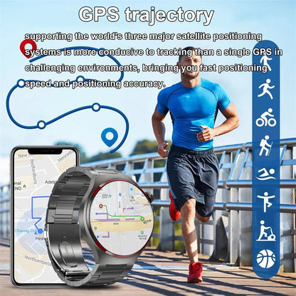 Novo Relógio Inteligente HUAWEI Watch 4 PRO 2025 Unissex // Tela AMOLED HD // Chamada Bluetooth // GPS, NFC // Frequência Cardíaca // Esportivo