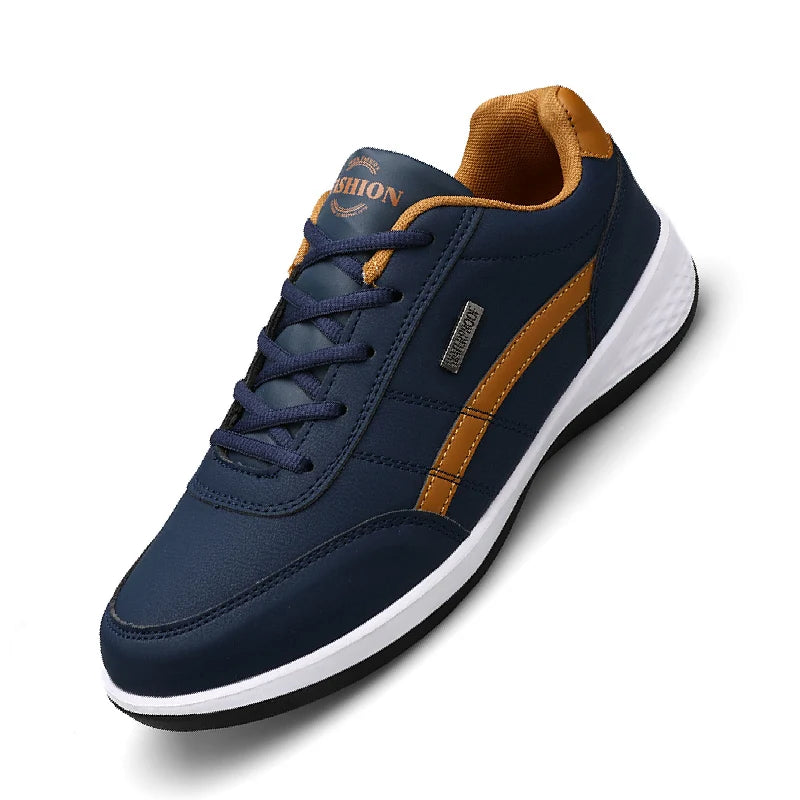 Sapatos de Lona Casuais Masculinos // Designer Sapatos Mocassins Respiráveis Vulcanizados