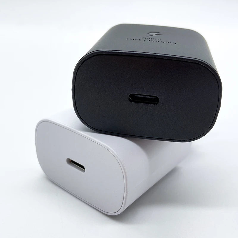 Carregador Samsung Original Super Rápido de 25W com USB Tipo C // Para Galaxy S24 S23 S20 S21 S22 Plus A54 A34, Flip e Fold 5 6 4