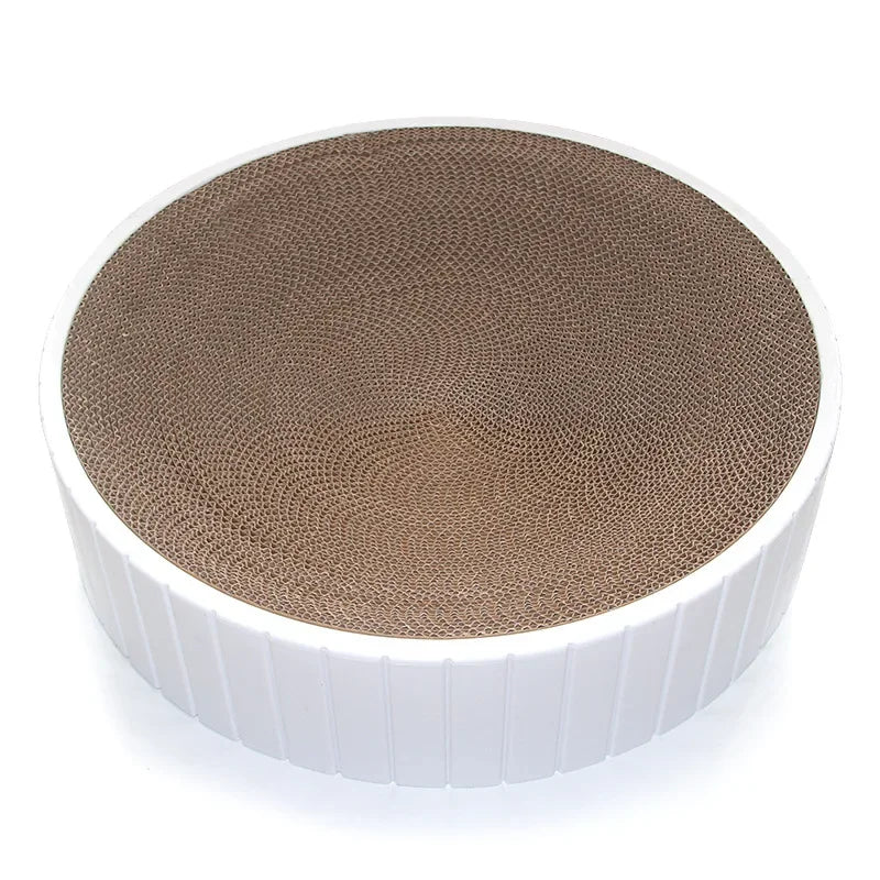 Arranhador p/ Gatos em Formato de Tigela // Garras de Trituração de Papelão Ondulado // Placa de Arranhar p/ Gatos // Brinquedo p/ Gatos // Sofá, Cama