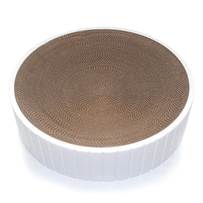 Arranhador p/ Gatos em Formato de Tigela // Garras de Trituração de Papelão Ondulado // Placa de Arranhar p/ Gatos // Brinquedo p/ Gatos // Sofá, Cama