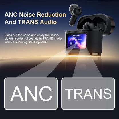 Fones de Ouvido Bluetooth Xiaomi True Wireless BD2 ANC // Com Cancelamento de Ruído // ENC c/ Display Digital e Microfone Integrado // Fones de Ouvido Estéreo de Alta Fidelidade