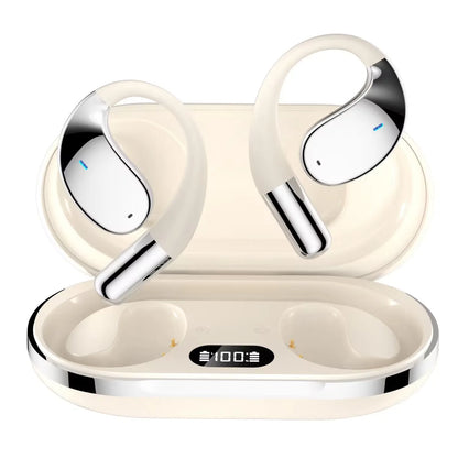 Fones de Ouvido c/ Tradução por IA 3 em 1 // 144 idiomas // Cancelamento de Ruído // Bluetooth 5.3 // Tradução Instantânea // Voz Inteligente em Tempo Real.