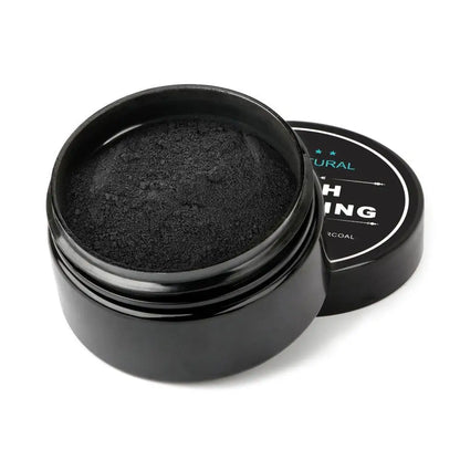 Pó Força B4Z9 Carvão Ativado Orgânico // Clareador Dental Natural 30g  // Pó p/ Limpeza dos Dentes // Higiene Bucal,
