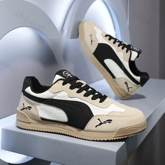 Sapatos Casuais Masculinos de Tamanho Grande // Primavera / Outono // RespiráveisM / Confortáveis // Vintage, da Moda, c/ Cadarço // Antiderrapante, p/ Corrida ao Ar Livre