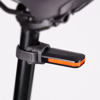Lanterna Traseira de Bicicleta RAVEMEN CL01 Pro em LED // Recarregável Via USB-C // Com Acendimento Automático // Sensor de Freio // Visibilidade Lateral e Suporte de Atualização.