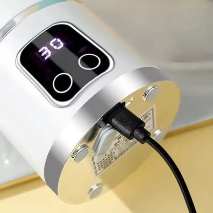 Novo Mini Espremedor Elétrico // Copo de Suco c/ Motor Potente // Gelo Picado  // Grande Capacidade / 450ml // Display Digital //