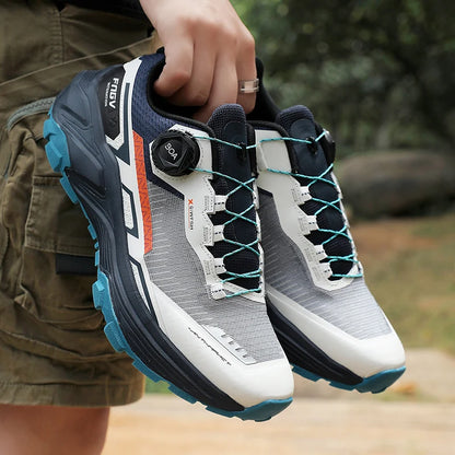 Tênis de Corrida Masculino 2026 // Novo Modelo em Mesh Respirável p/ Atividades ao Ar Livre, Trilhas e Caminhadas // Com Amortecimento e Design Plano em Mesh Macio.