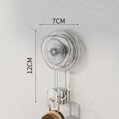 Ganchos de Ventosa Potentes e Modernos // Reutilizáveis p/ Chuveiro // Resistentes e que Não Deixam Marcas.