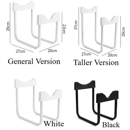 Conjunto de Suporte para Dispensador de Água // Preto/Branco, Incluindo Plugue à Prova de Poeira // Para Balcão de Uso Doméstico ou Camping // Dispensador de Água Simples Invertido