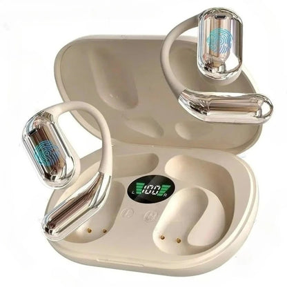 Fones de Ouvido c/ Tradução por IA 3 em 1 // 144 idiomas // Cancelamento de Ruído // Bluetooth 5.3 // Tradução Instantânea // Voz Inteligente em Tempo Real.
