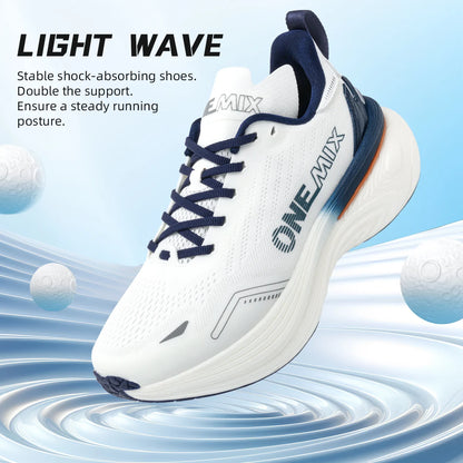 Tênis de corrida ONEMIX // Unissex // Leve e Resistente ao Desgaste // Moderno e Esportivo.