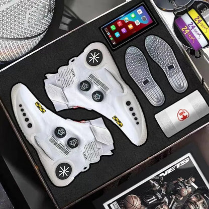 Sapato Esportivo Masculino Respirável de Alta Qualidade // Absorção de Choque // Novo Botão Rotativo // Lindos Sapatos Casuais para Prática de Esportes. Escolha já o seu!!!
