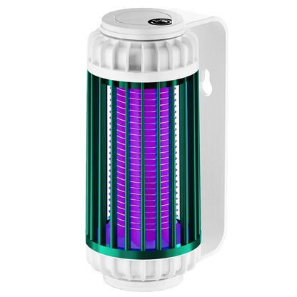 Mata-Mosquitos Recarregável via USB // Eletrocutador Elétrico // Armadilha de Sucção Portátil p/ uso Interno e Externo // Seguro p/ Crianças.