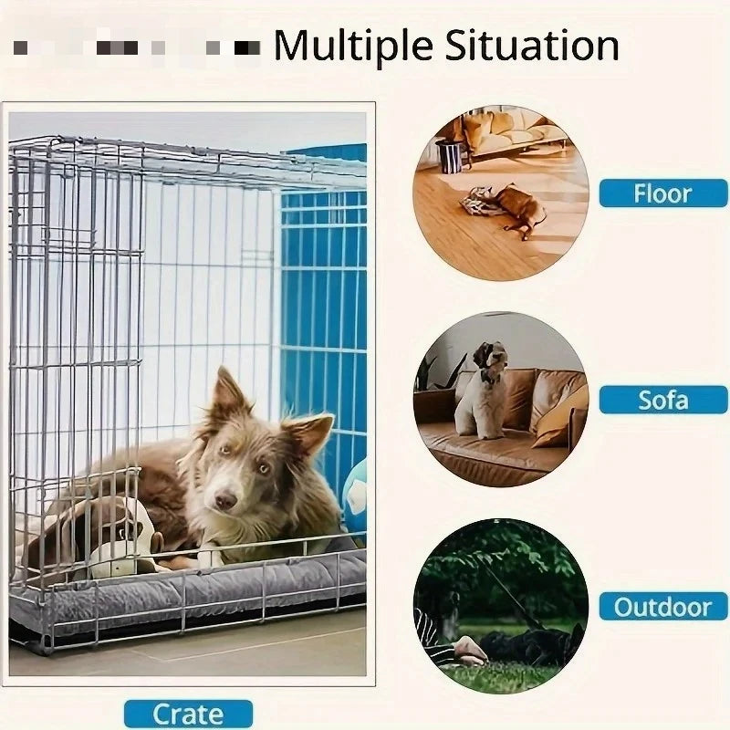 Cama/Sofá Grande de Pelúcia p/ Cães // Espessa e Supermacia em Poliéster // Ideal p/ Animais de Estimação // Para cães de Pequeno, Médio e Grande Porte.