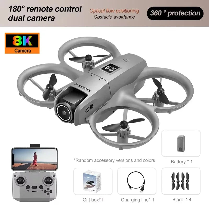 Xiaomi Original D16 Drone 8K 5G GPS // Fotografia Aérea Profissional HD // Controle Remoto // Aeronave // Motor Bushless // Quadcopter UAV