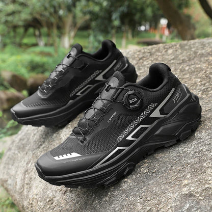 Tênis de Corrida Masculino 2026 // Novo Modelo em Mesh Respirável p/ Atividades ao Ar Livre, Trilhas e Caminhadas // Com Amortecimento e Design Plano em Mesh Macio.